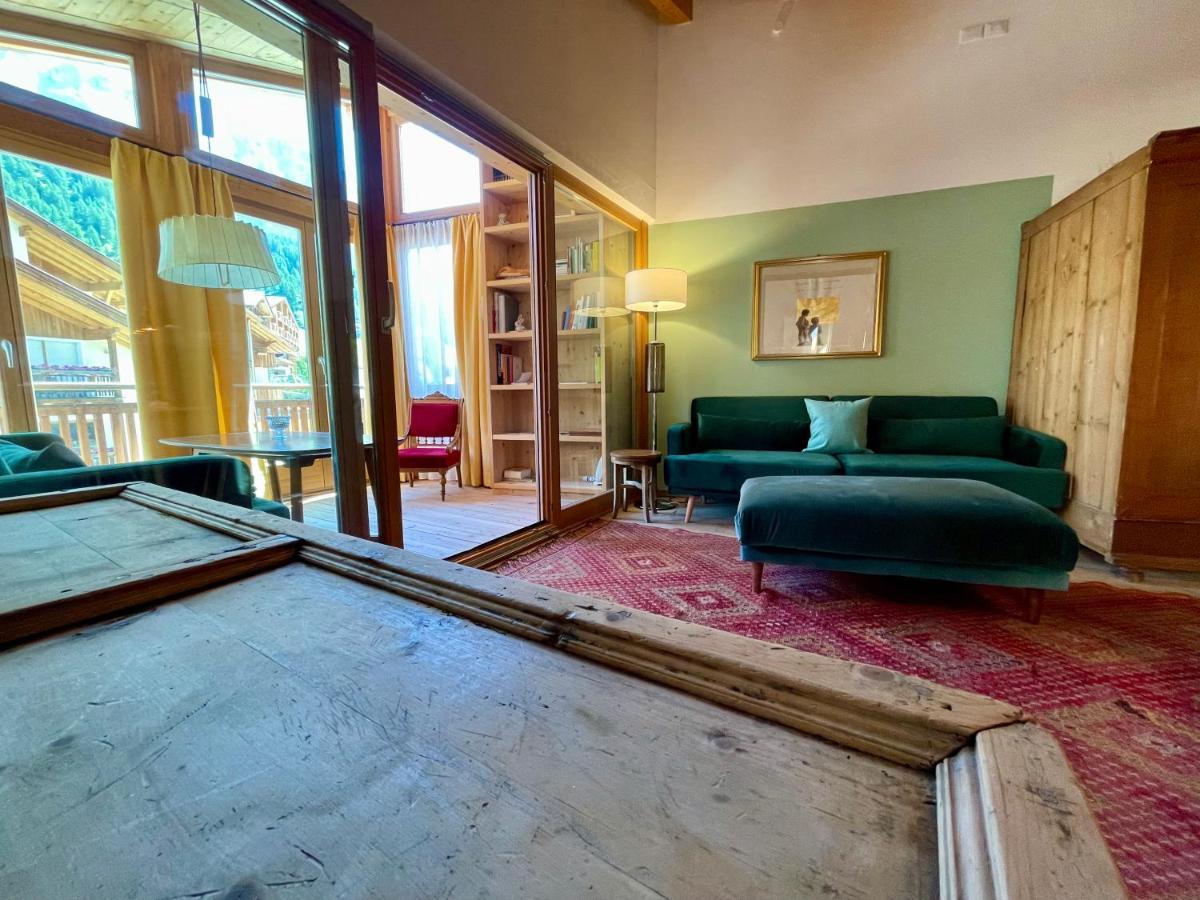 Apartments Da La Vedla Flats San Cassiano  Dış mekan fotoğraf